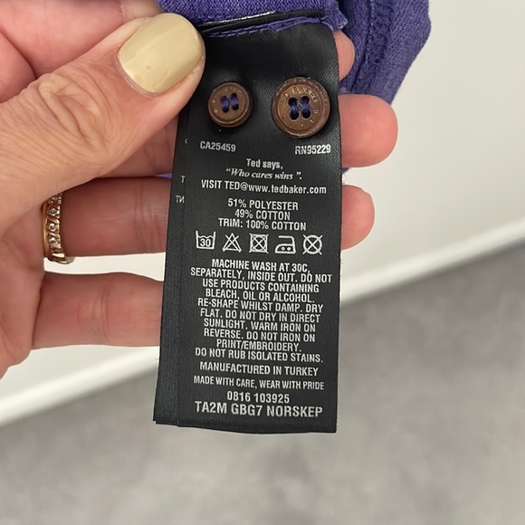 Ted Baker ‘Made in Turkey’ Polo - Picture 7 of 7